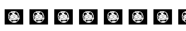 Good Time font preview